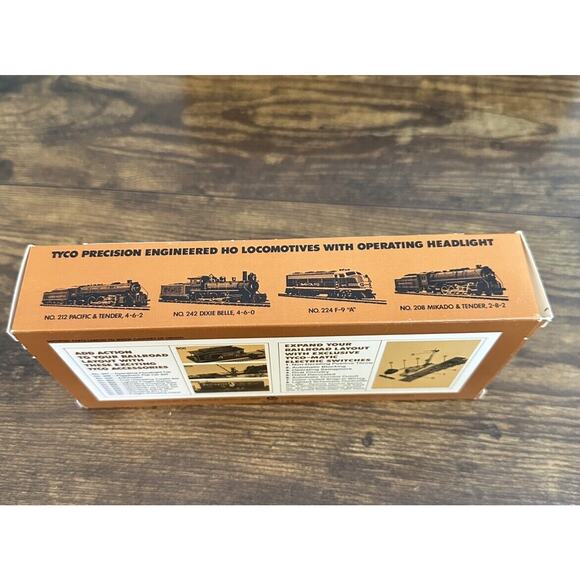 Vintage Tyco HO Boston and Maine BM No. 12608 Blue Hopper Car In Original Box - Picture 3 of 6